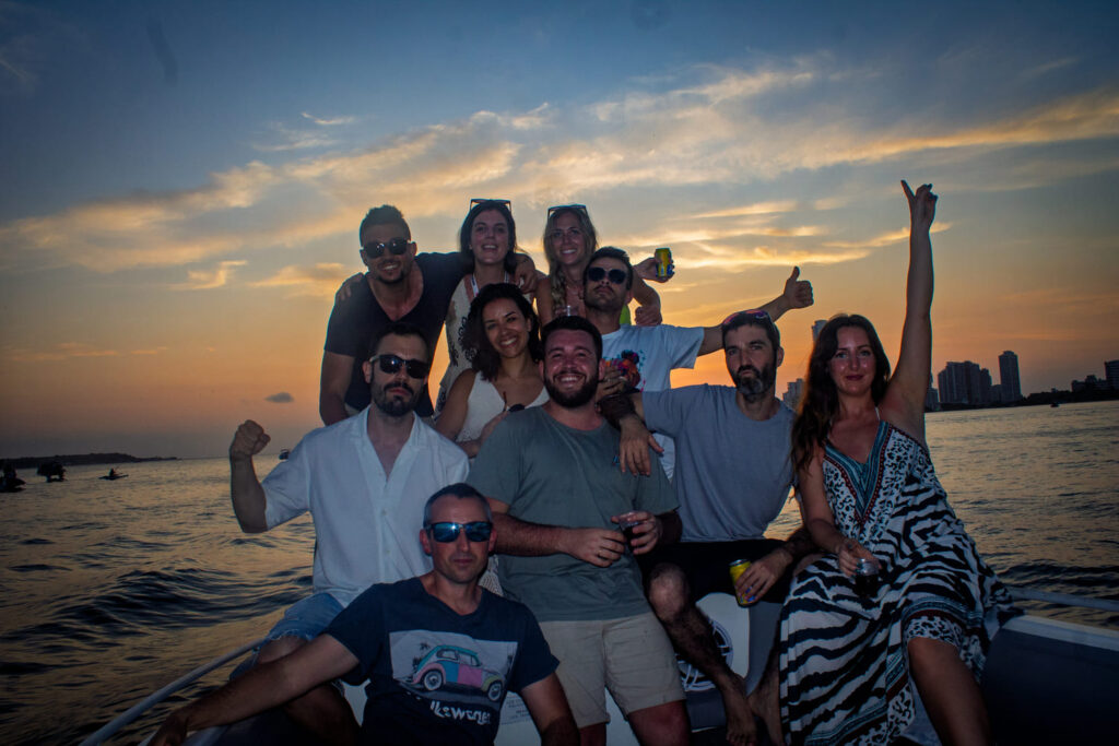 Ultimate Party Combo: Cartagena's Bay Boat Party & Local Pub Crawl