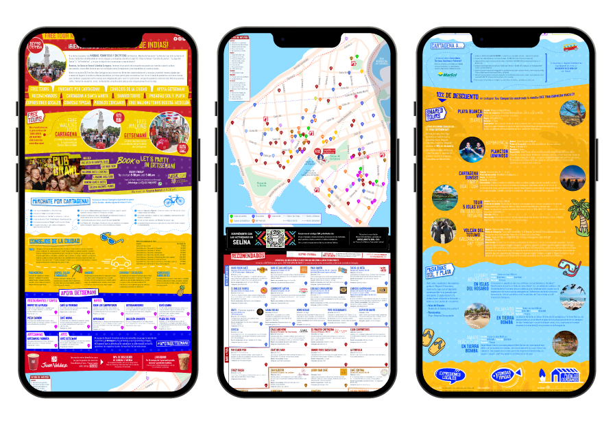 Salento tour map